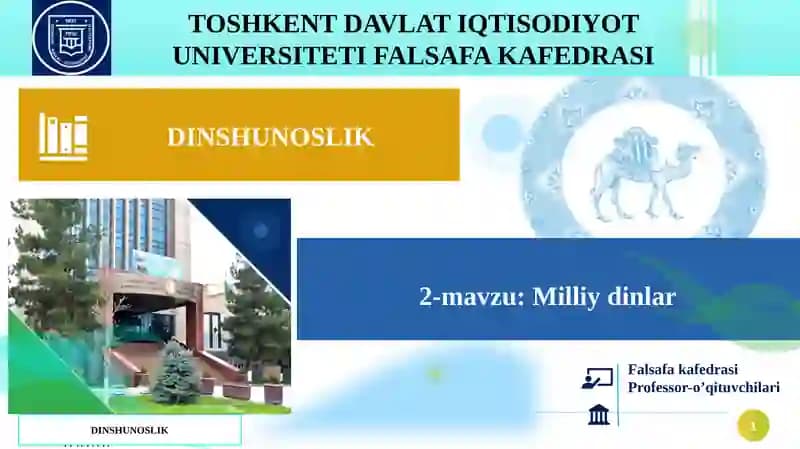 Milliy dinlar