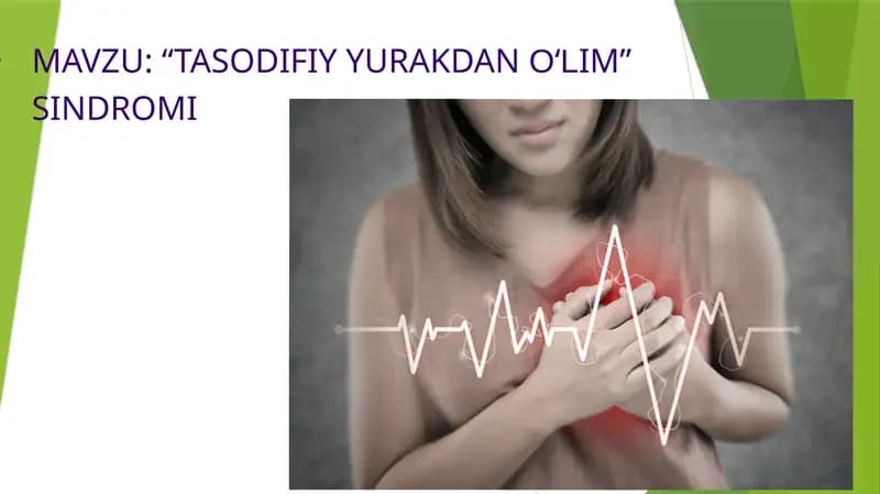 Tasodifiy Yurakdan O'lim Sindromi