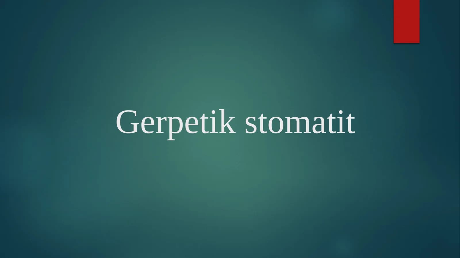 Gerpetikstomatit