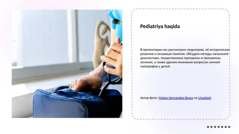 Pediatriya haqida
