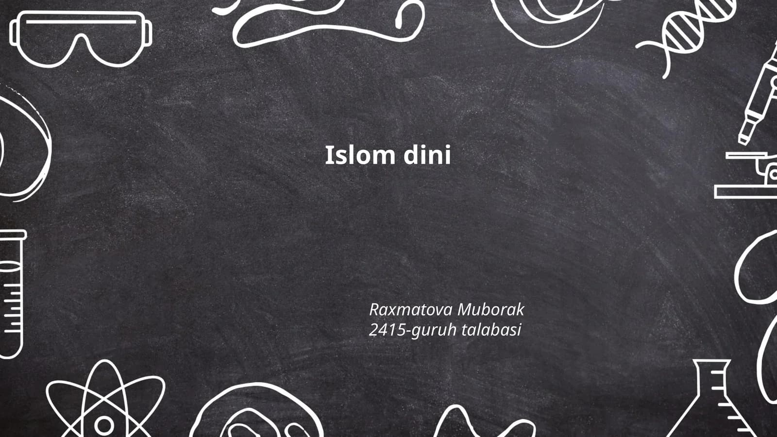 Islom dini