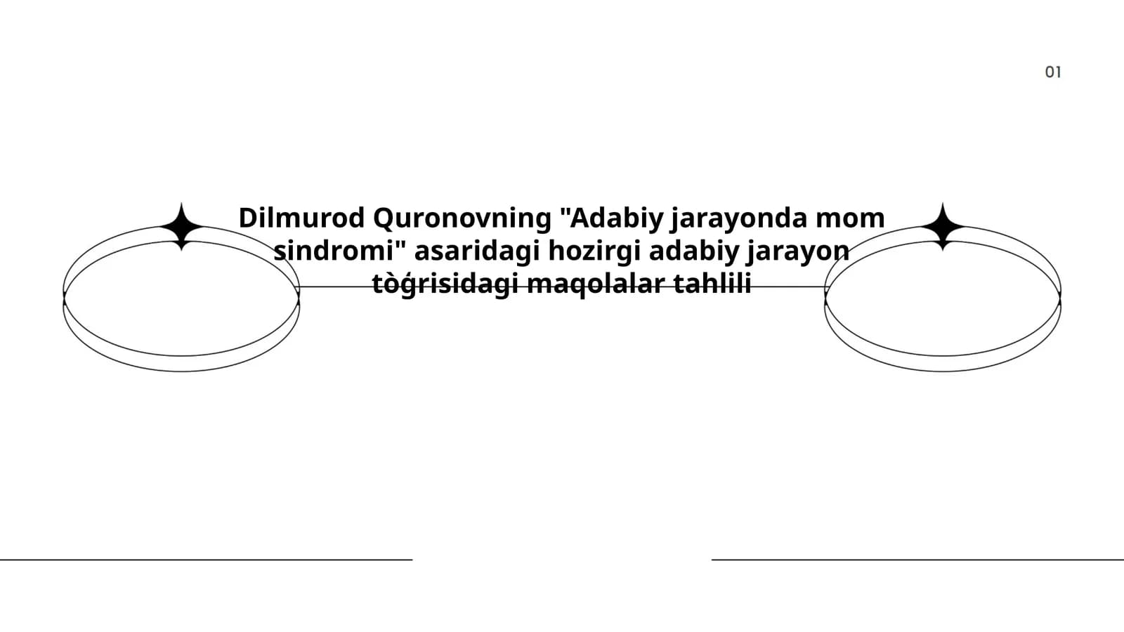 Adabiy jarayonda mom sindromi