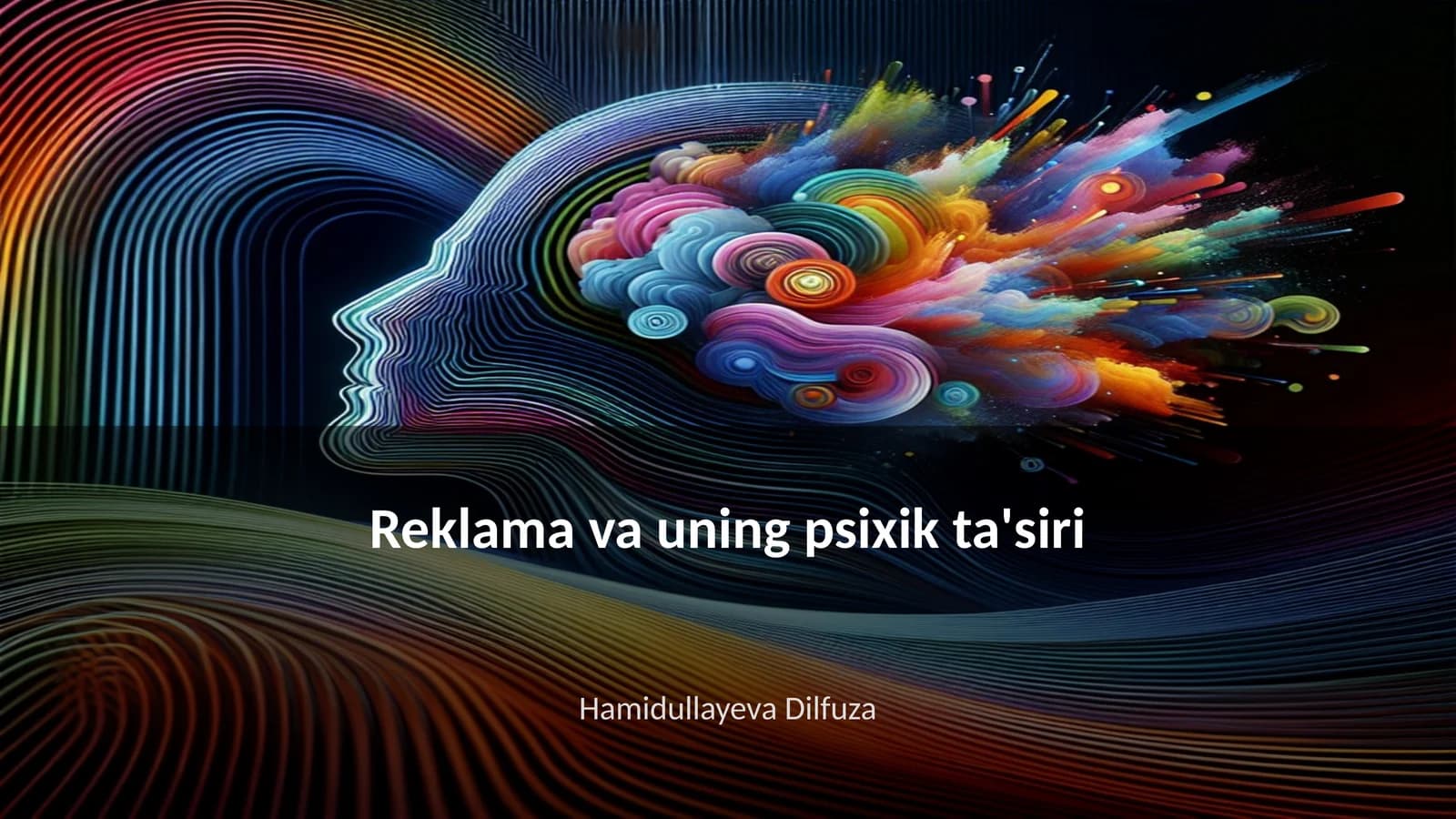 Reklama va uning psixik ta'siri