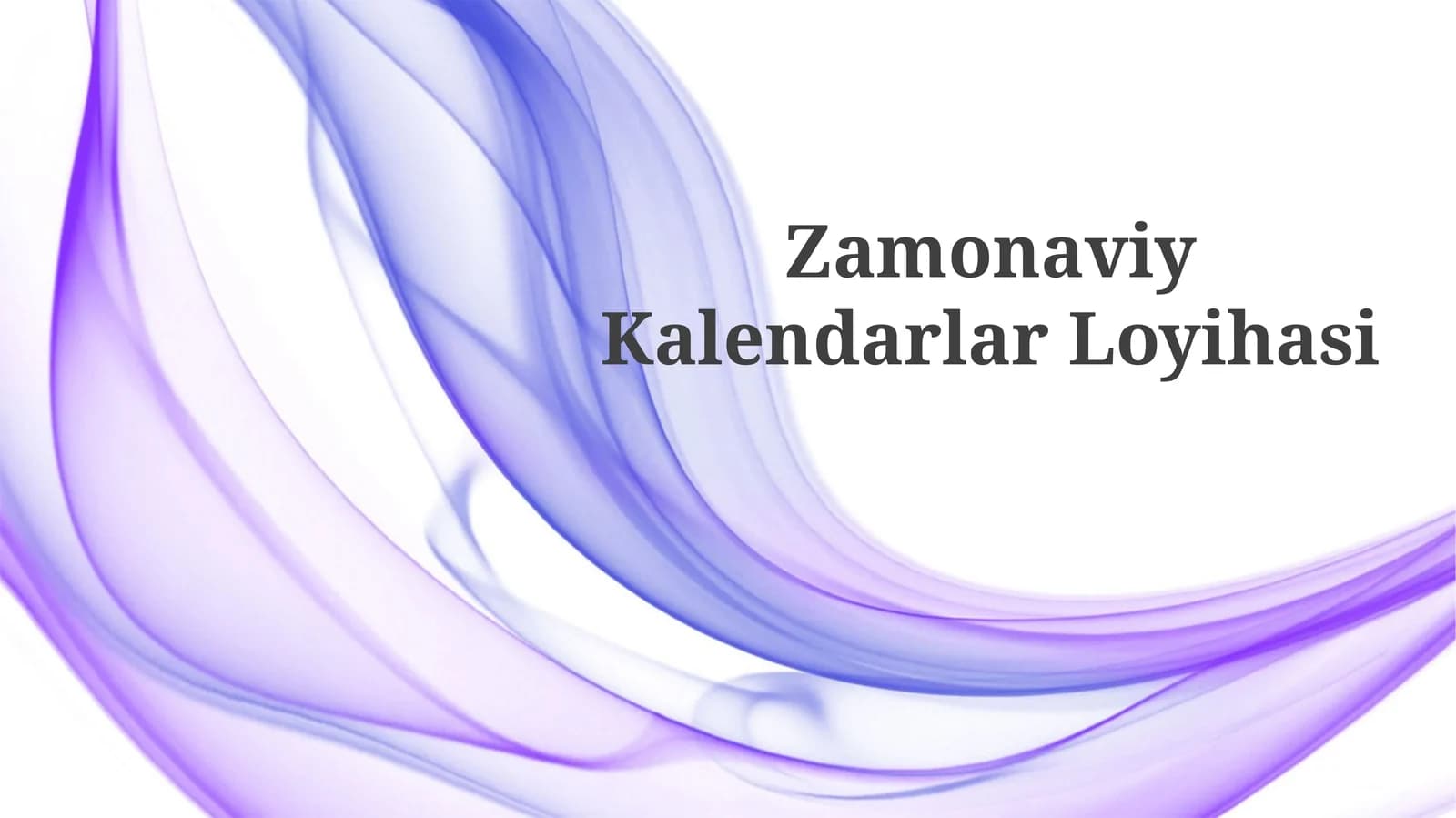 ZamonaviyKalendarlarLoyihasi