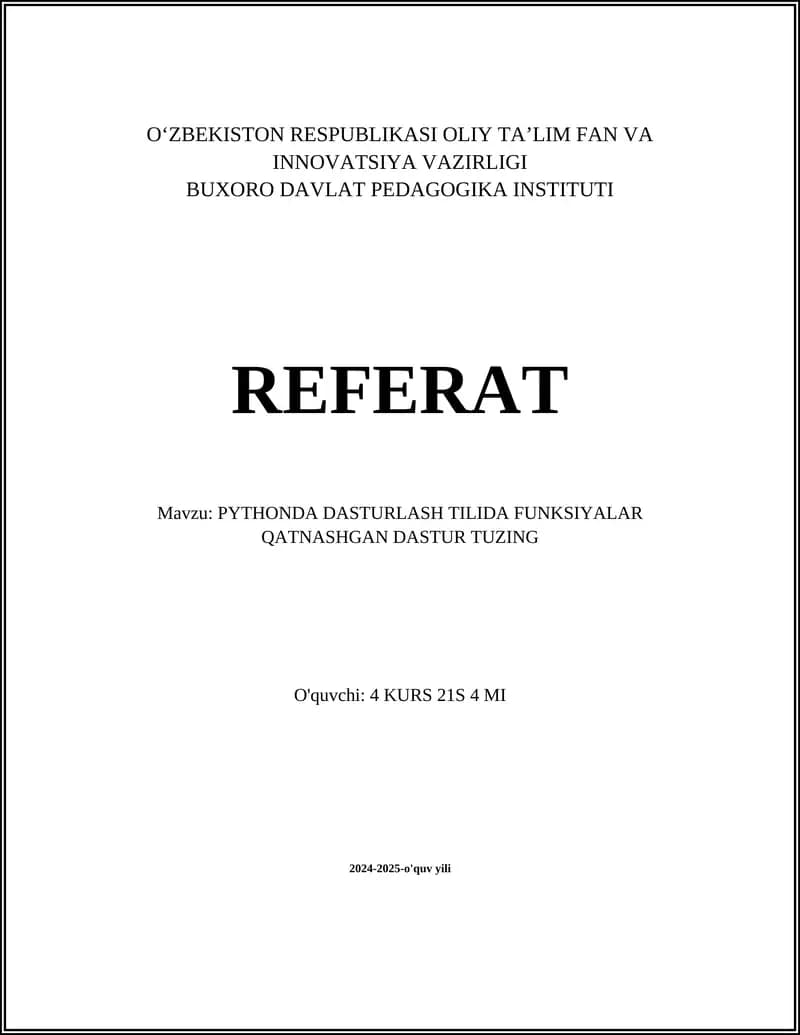 Matematik funksiyalar