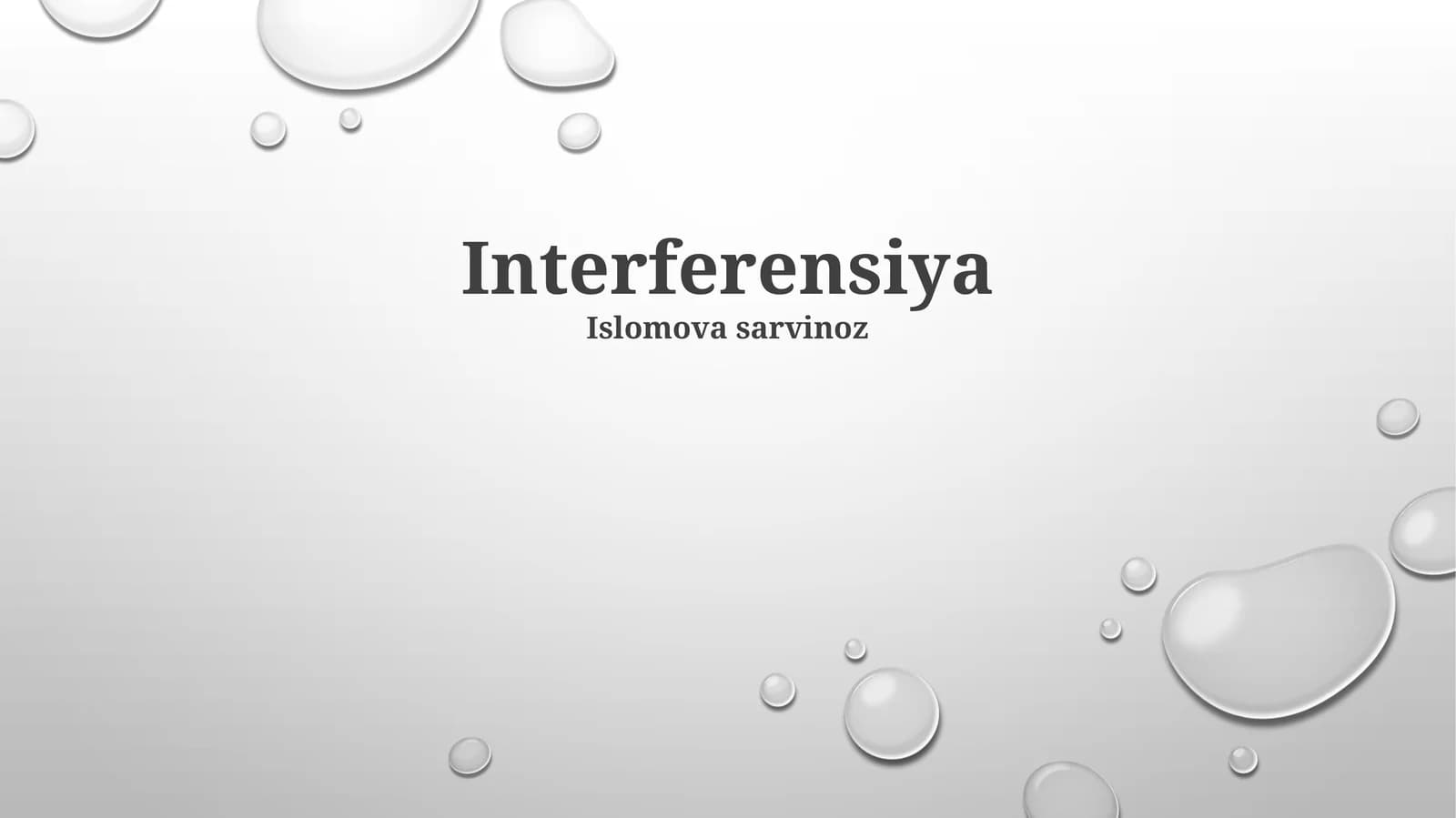 Interferensiya