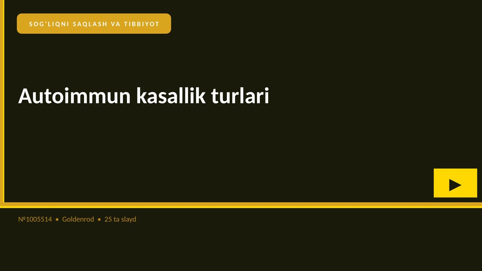 Autoimmun kasallik turlari