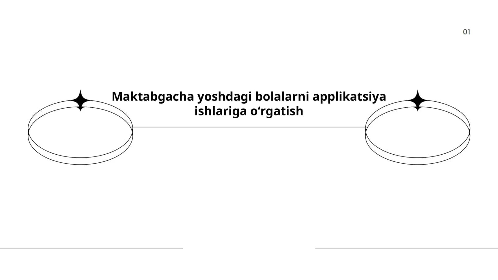 Maktabgacha yoshdagi bolalarni applikatsiya ishlariga oʻrgatish
