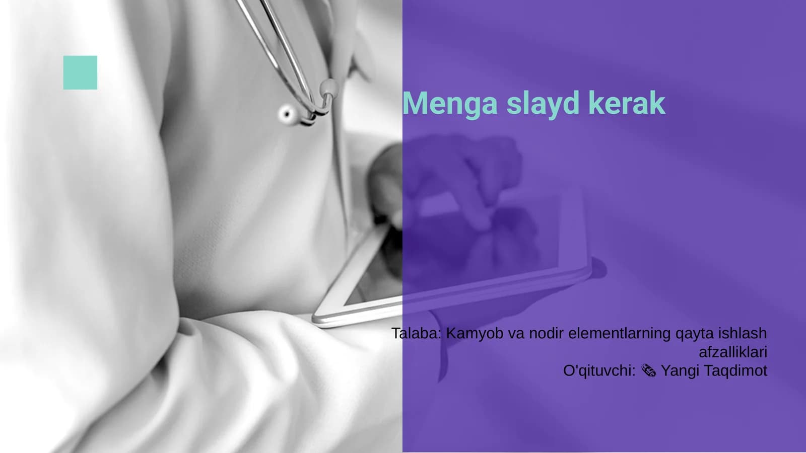 Menga slayd kerak