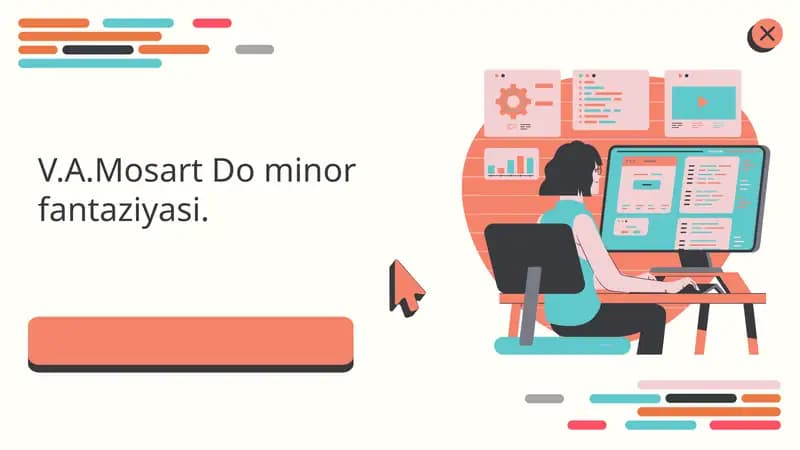 V.A.Mosart Do minor fantaziyasi