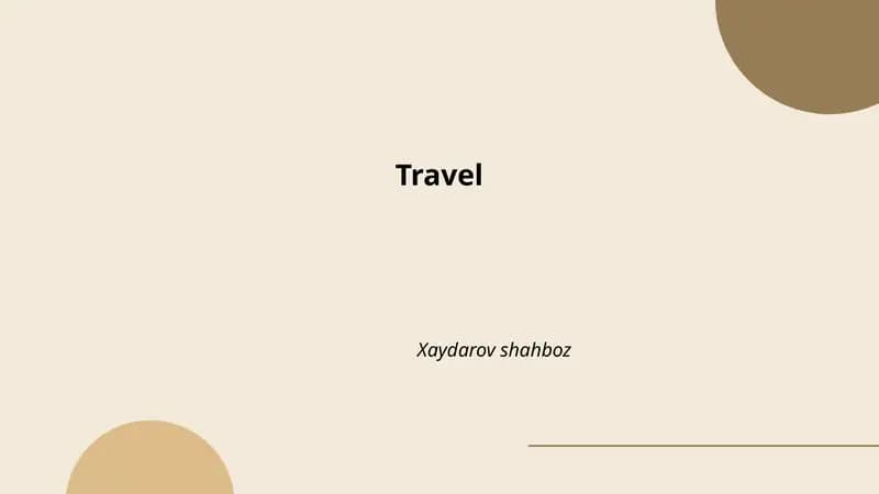 Trip planning and itineraries