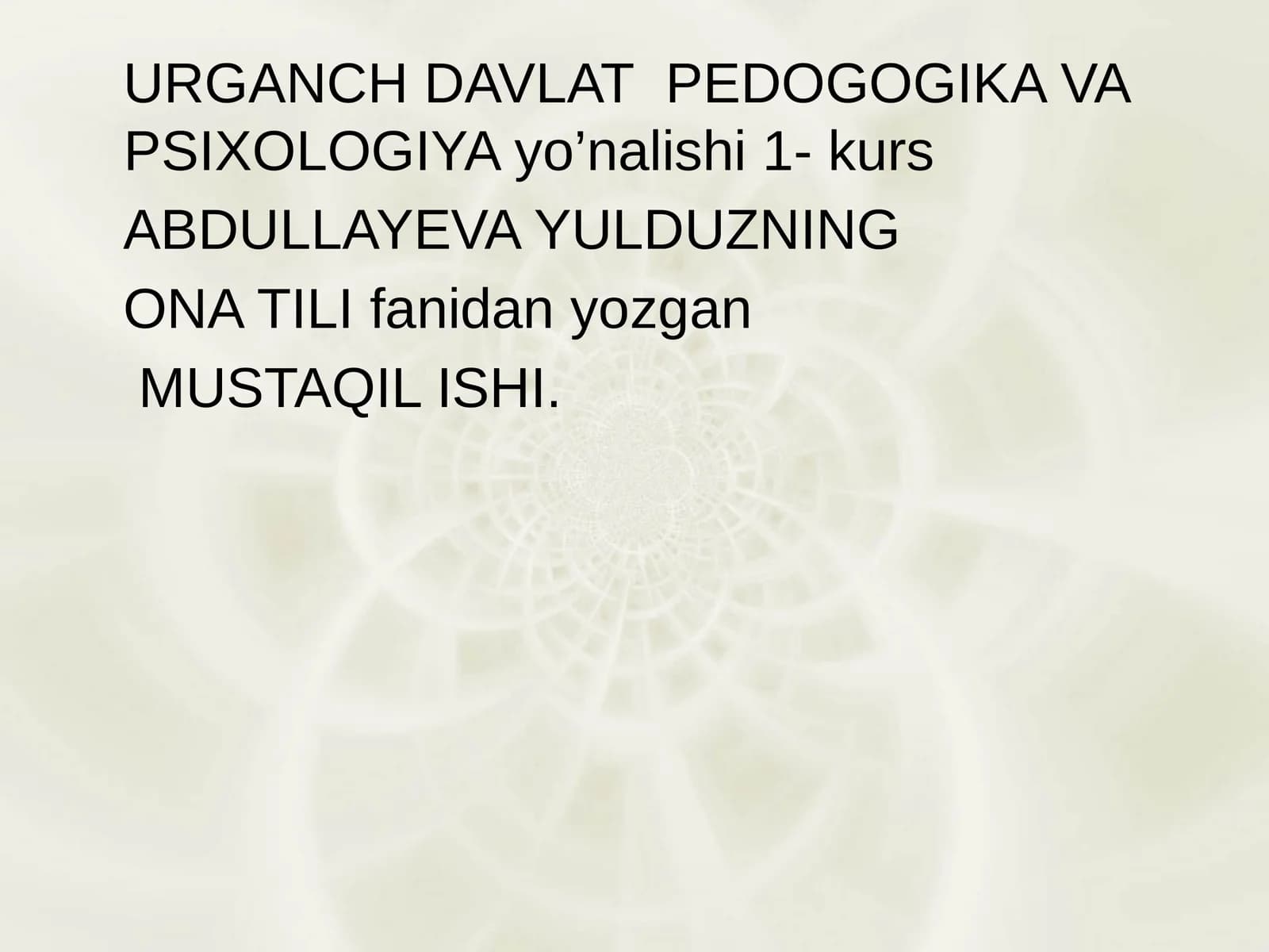 Alisher Navoiyning O’zbek adabiy tili rivojlanishdagi o’rni