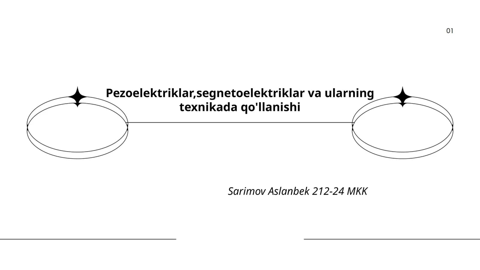 Pezoelektriklar,segnetoelektriklar va ularning texnikada qo'llanishi