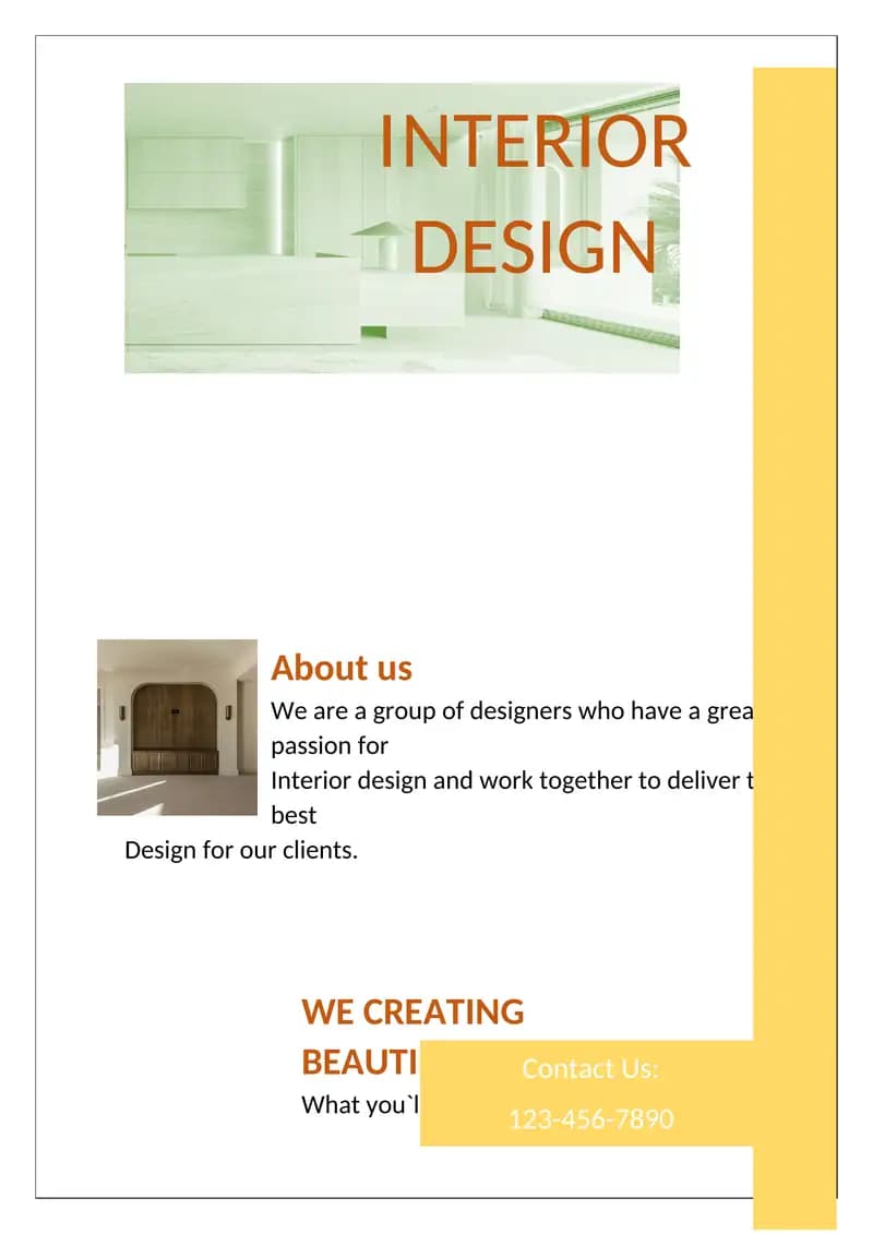 INTERIOR DESIGN
