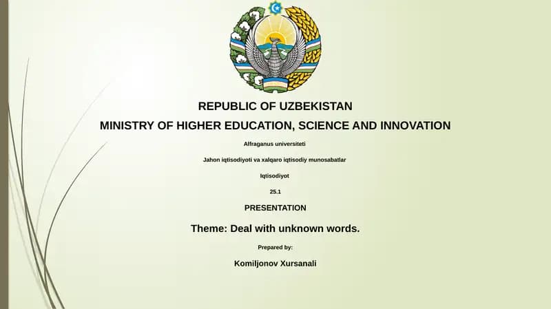 Decoding Unknown Words: A Toolkit