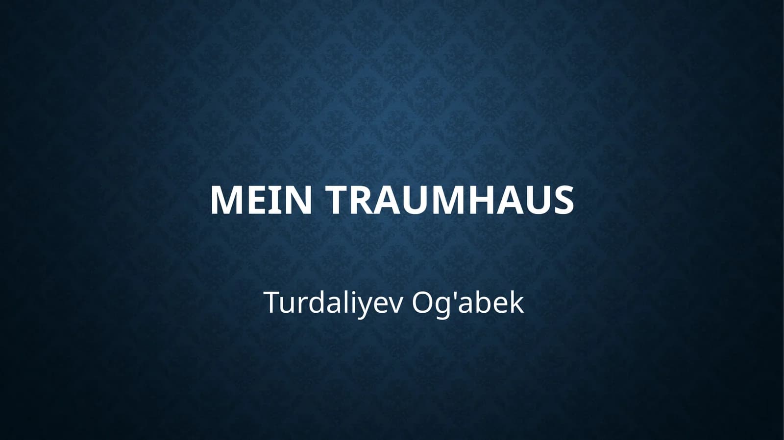 MeinTraumhaus