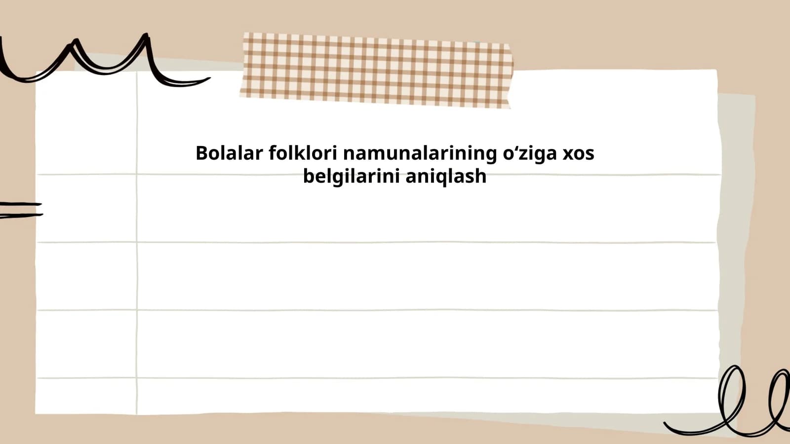 Bolalar folklorining tarixi