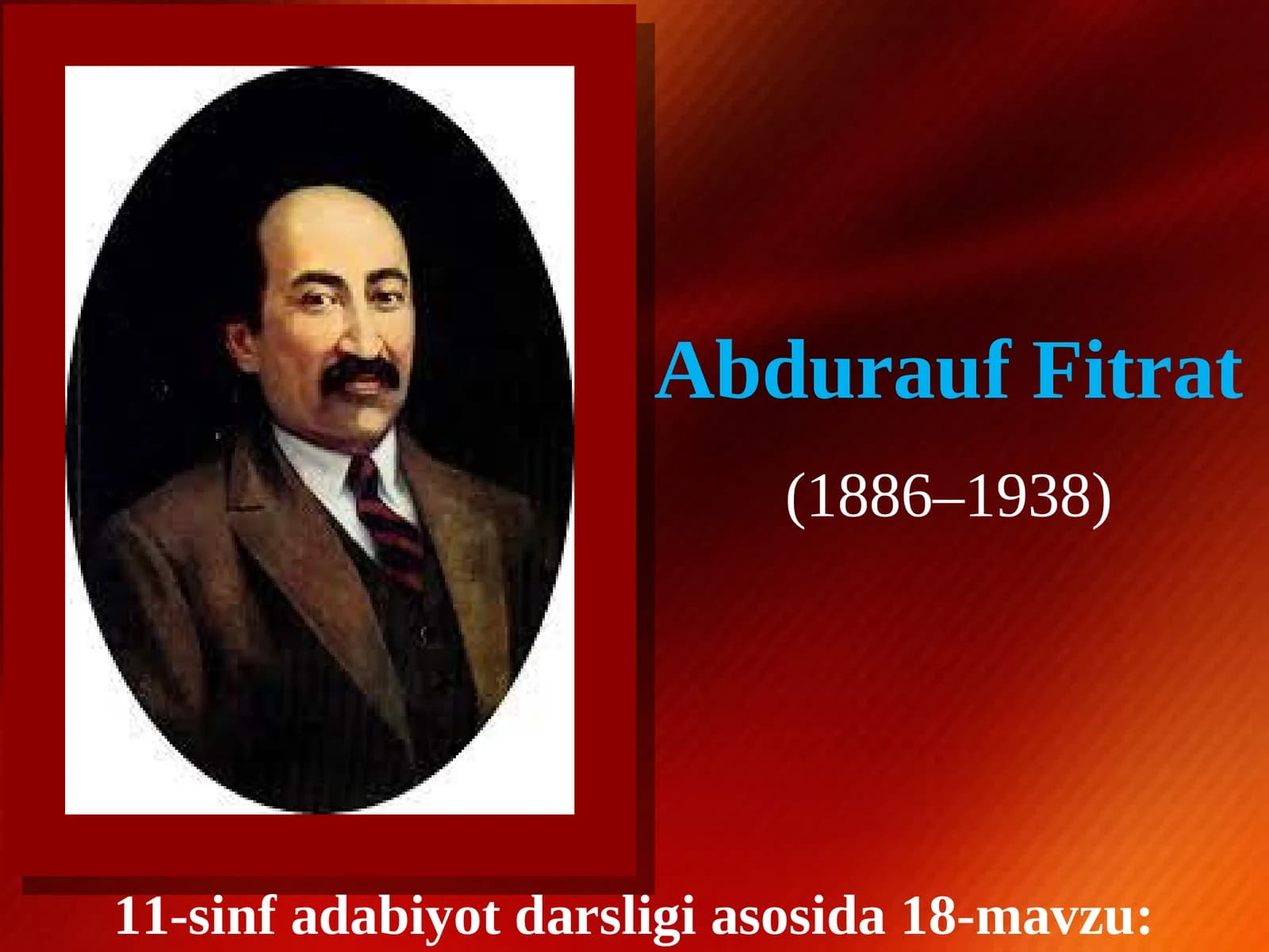 Abdurauf Fitrat