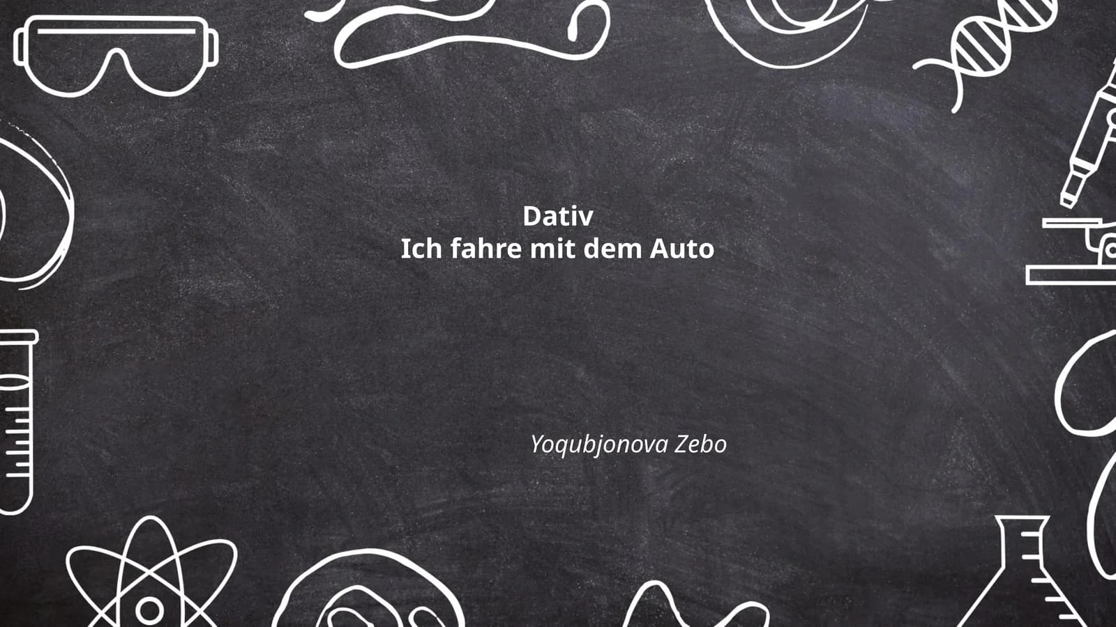 Präpositionen mit Dativ