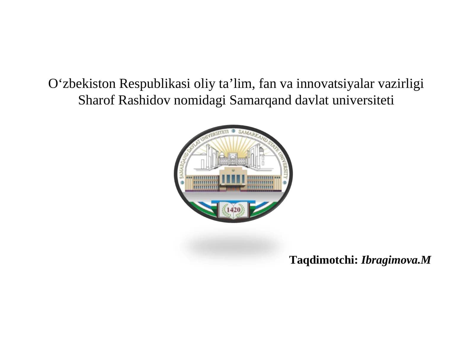 O'zbekiston yoqilg'i sanoati va rivojlanish qonuniyatlari