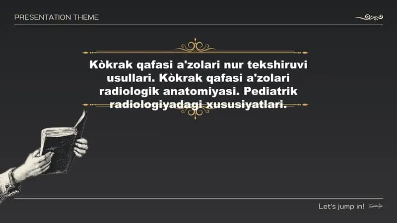 Pediatrik radiologiya fanidan tayyorlagan mustaqil ishi