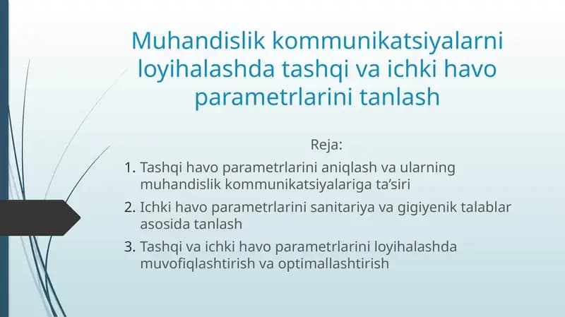 Muhandislik kommunikatsiyalari