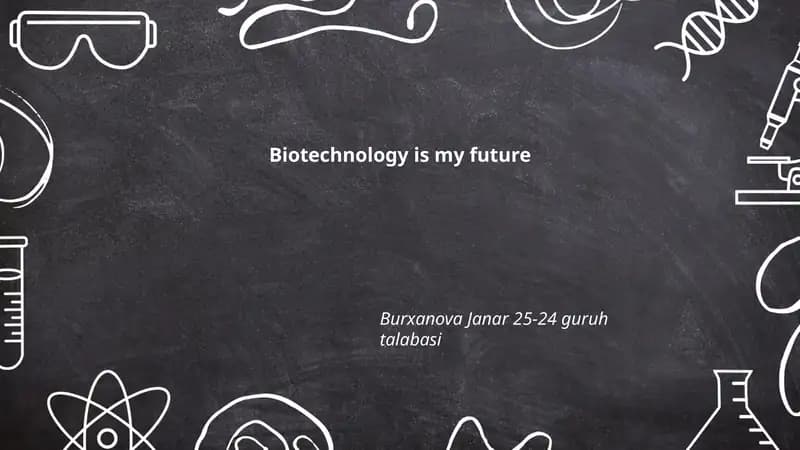Career Pathways in Biotechnology