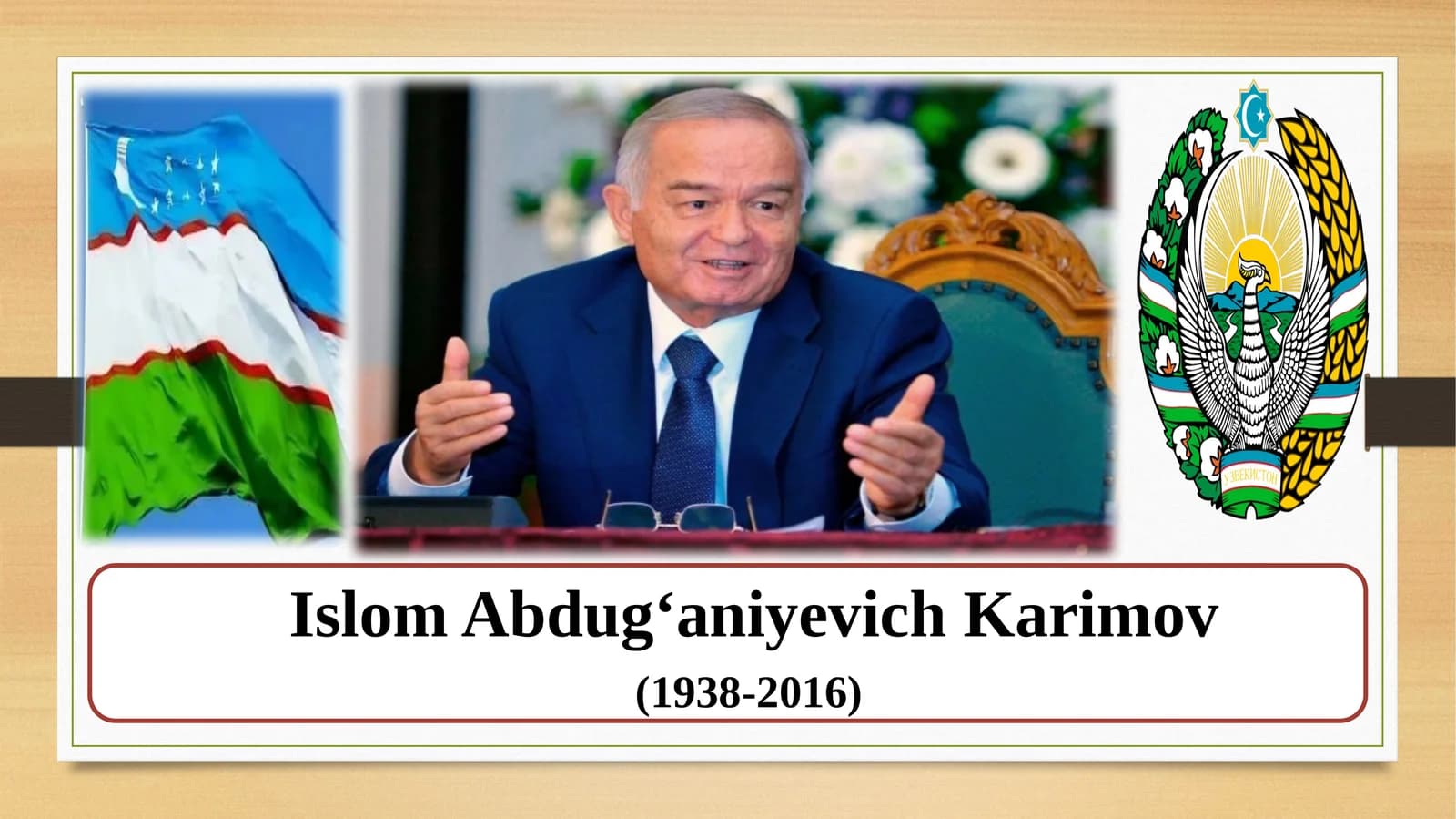 Islom Abdugʻaniyevich Karimov