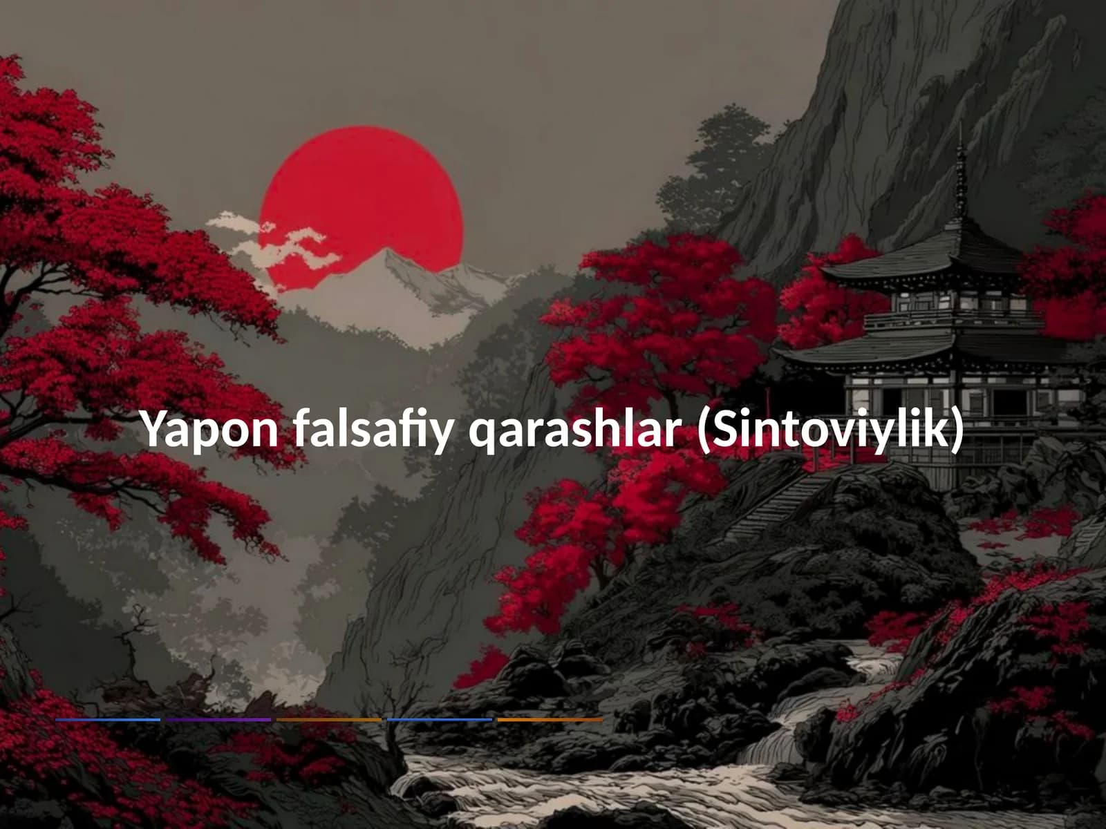 Yapon falsafiy qarashlar (Sintoviylik)