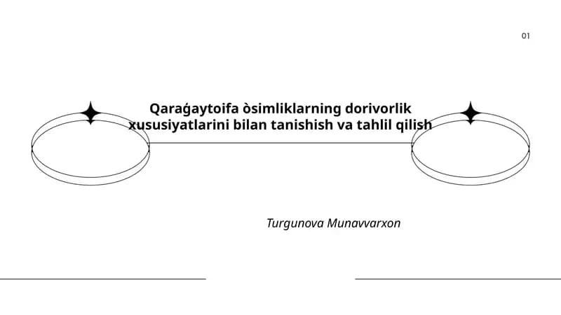 Qarağaytoifa òsimliklarning dorivorlik xususiyatlarini bilan tanishish va tahlil qilish