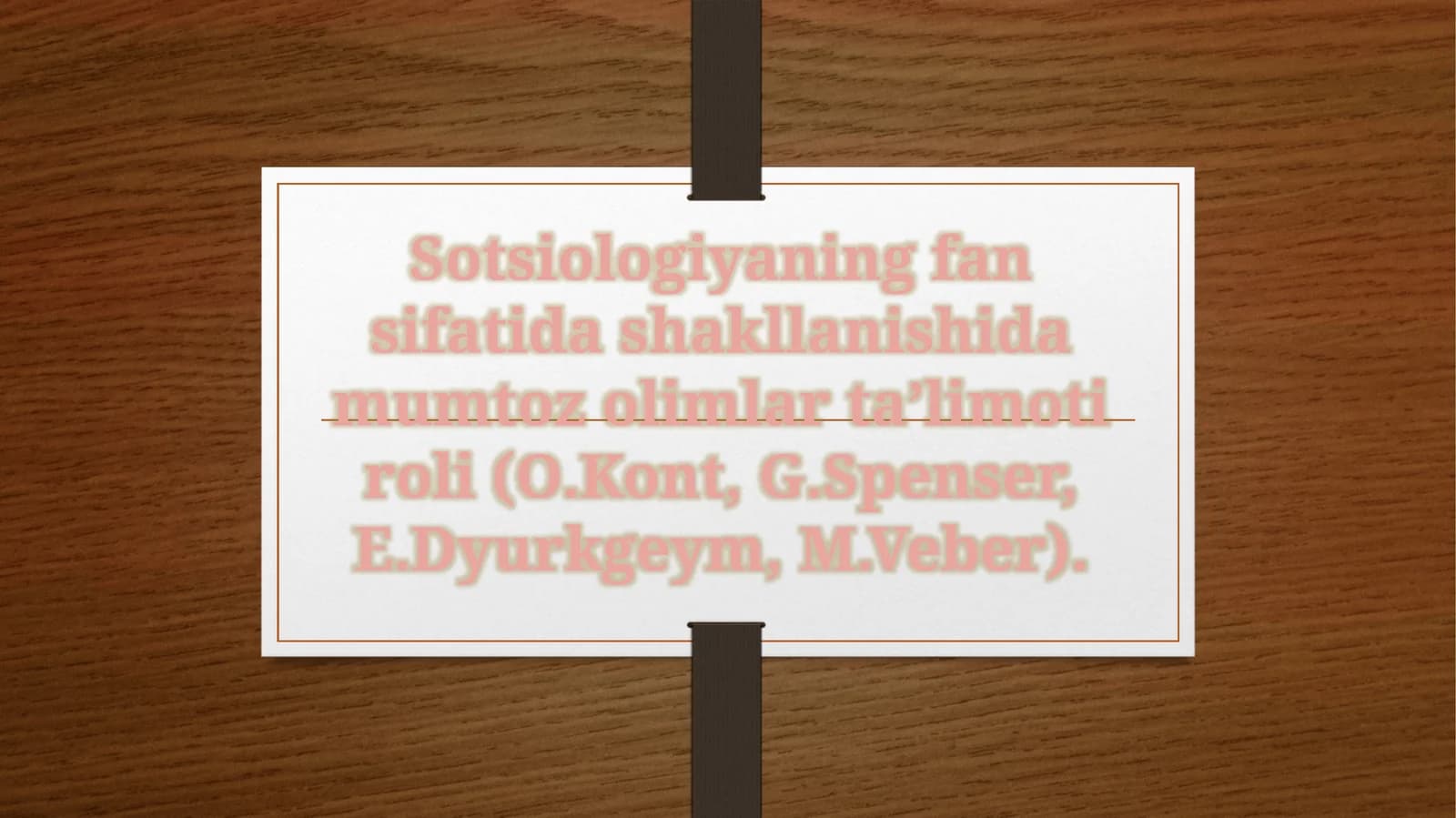 Sotsiologiya