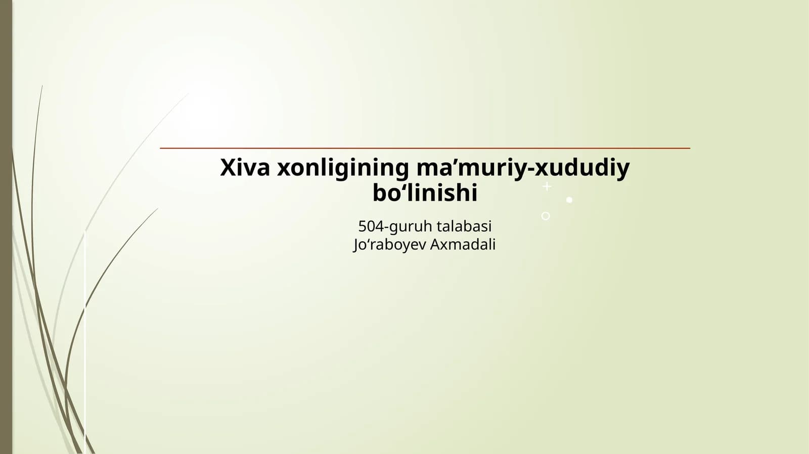 Xivaxonligi Tashkiliy Va Tarixiy Ahmiyati