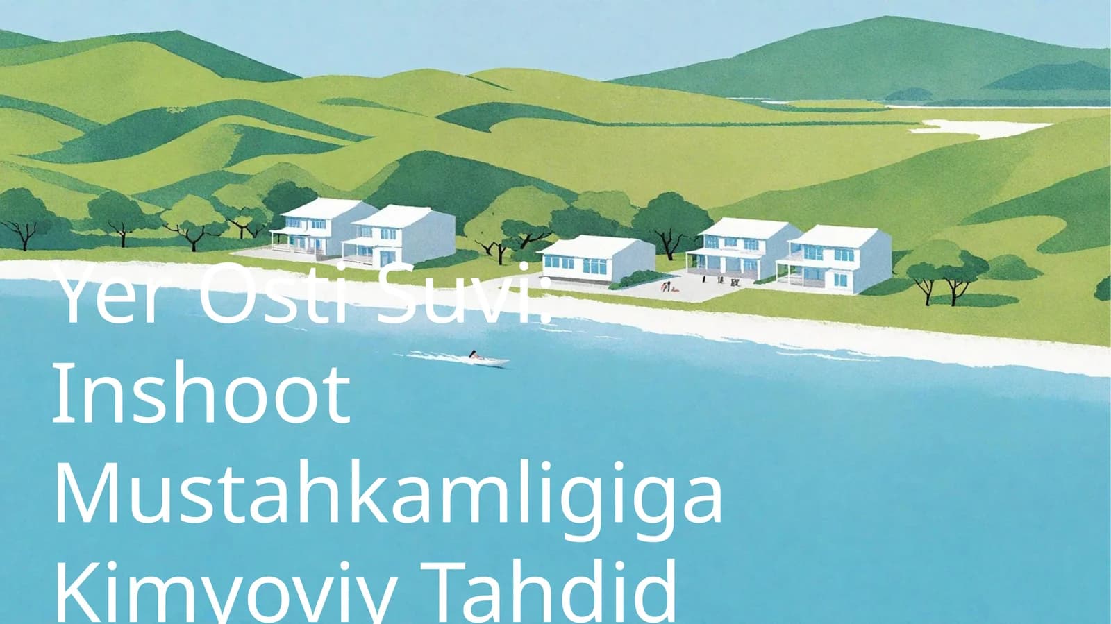 Yer Osti Suvi: Inshoot Mustahkamligiga Kimyoviy Tahdid