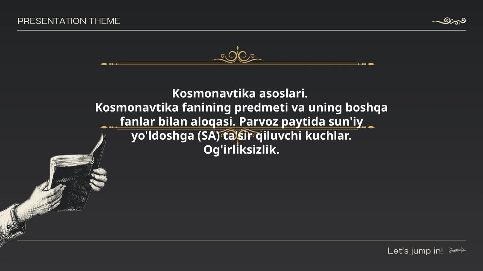 Kosmonavtika asoslari
