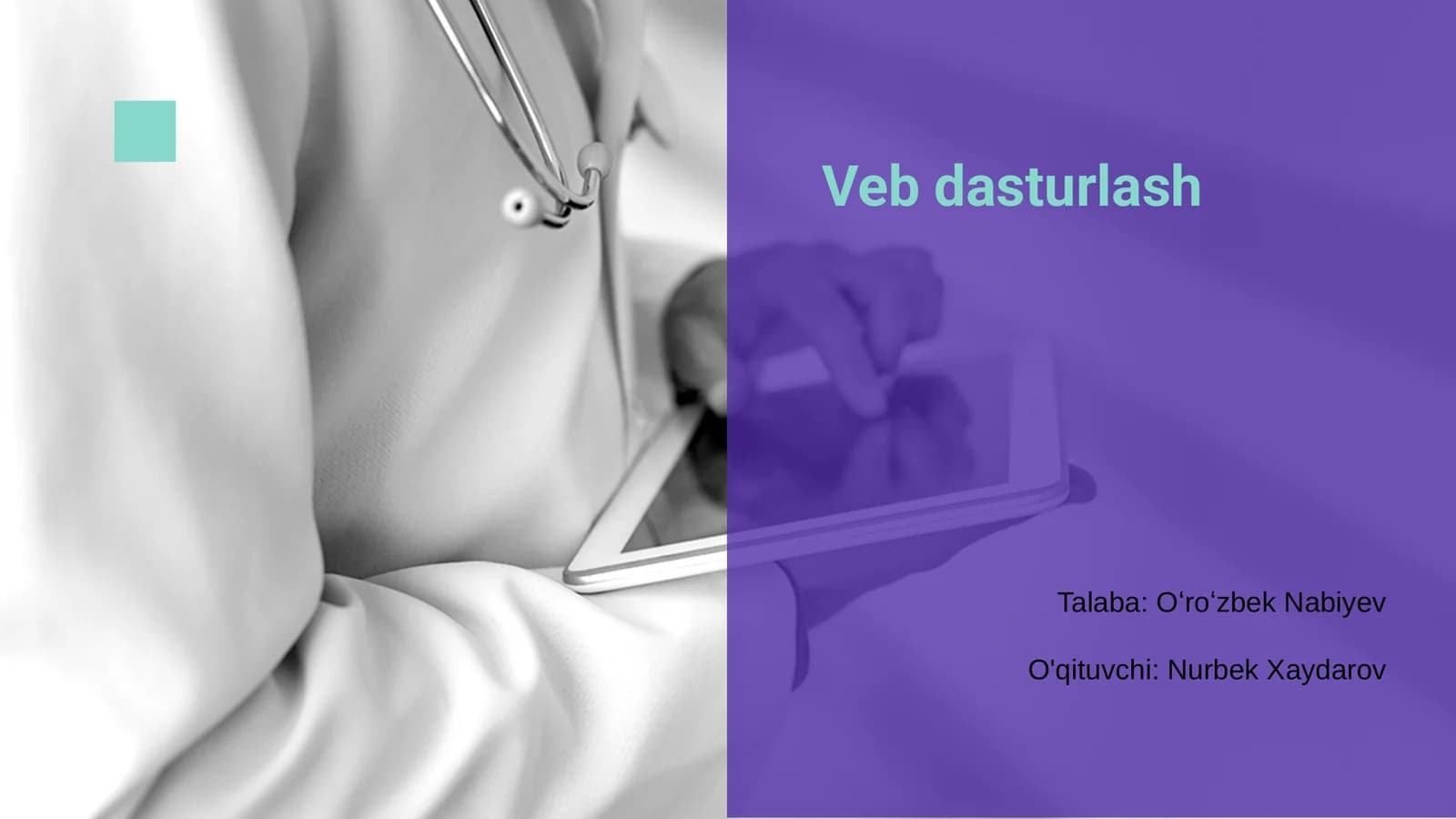 Veb dasturlash