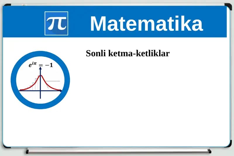 Sonli ketma-ketliklar