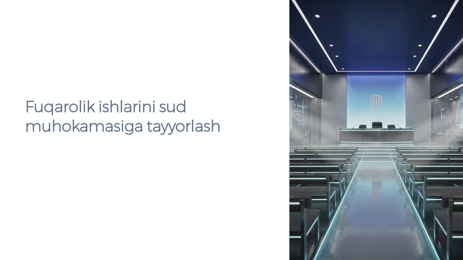 Fuqarolik ishlarini sud muhokamasiga tayyorlash