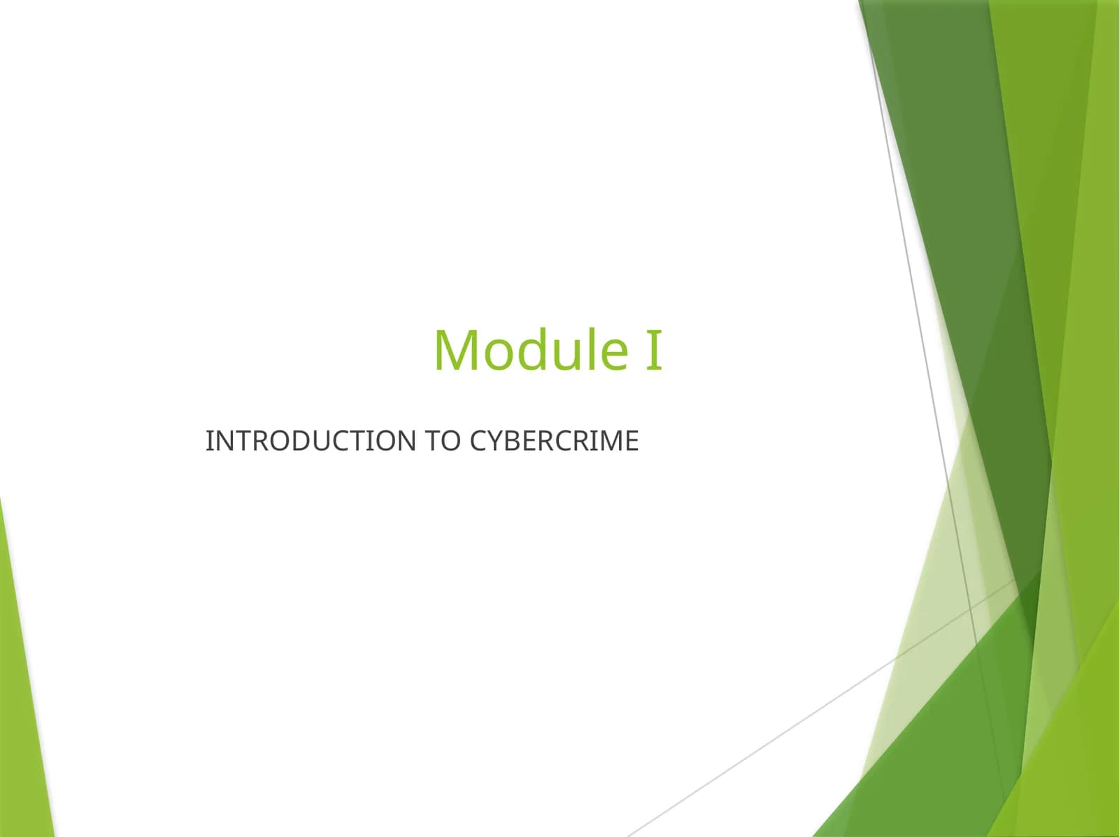 INTRODUCTION TO CYBERCRIME