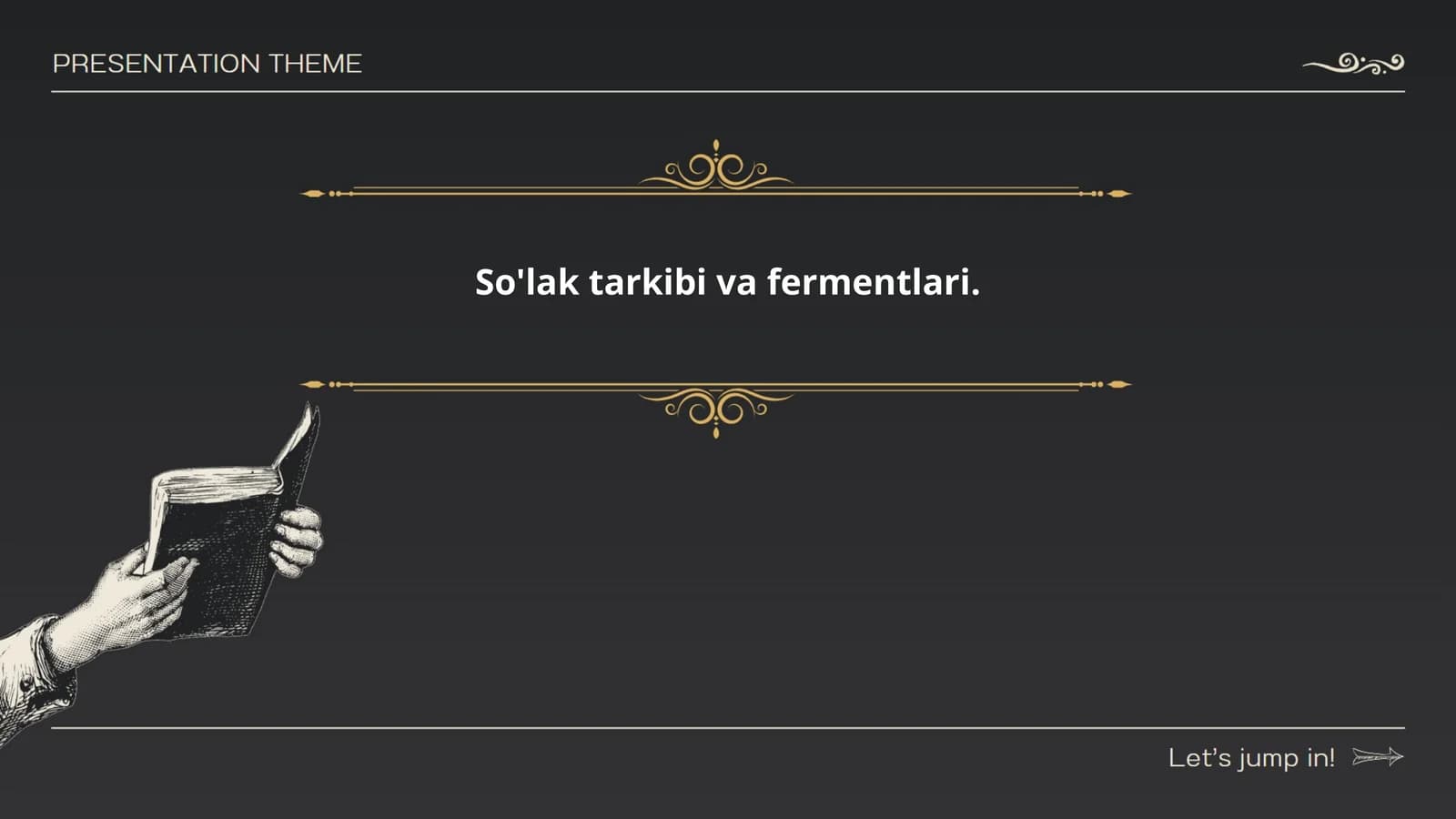 So'lak tarkibi va fermentlari
