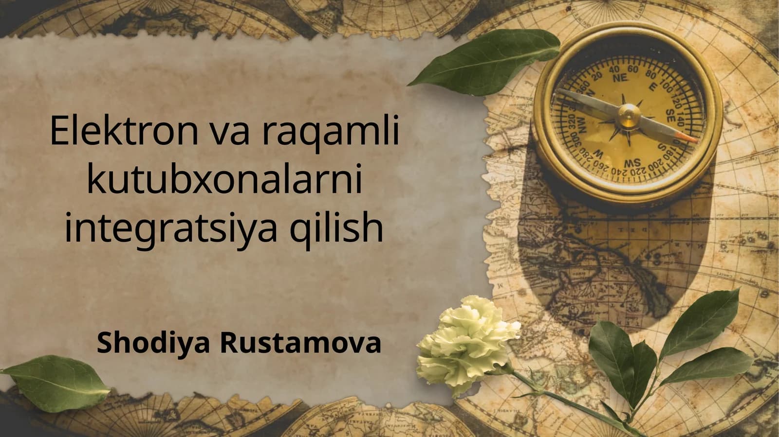 Elektron va raqamli kutubxonalarni integratsiya qilish
