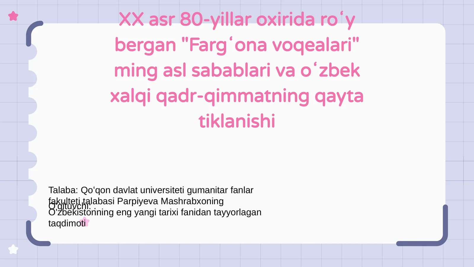 Fargʻona voqealari