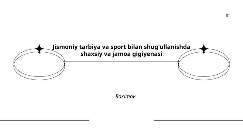 Jismoniy tarbiya va sport bilan shugʻullanishda shaxsiy va jamoa gigiyenasi
