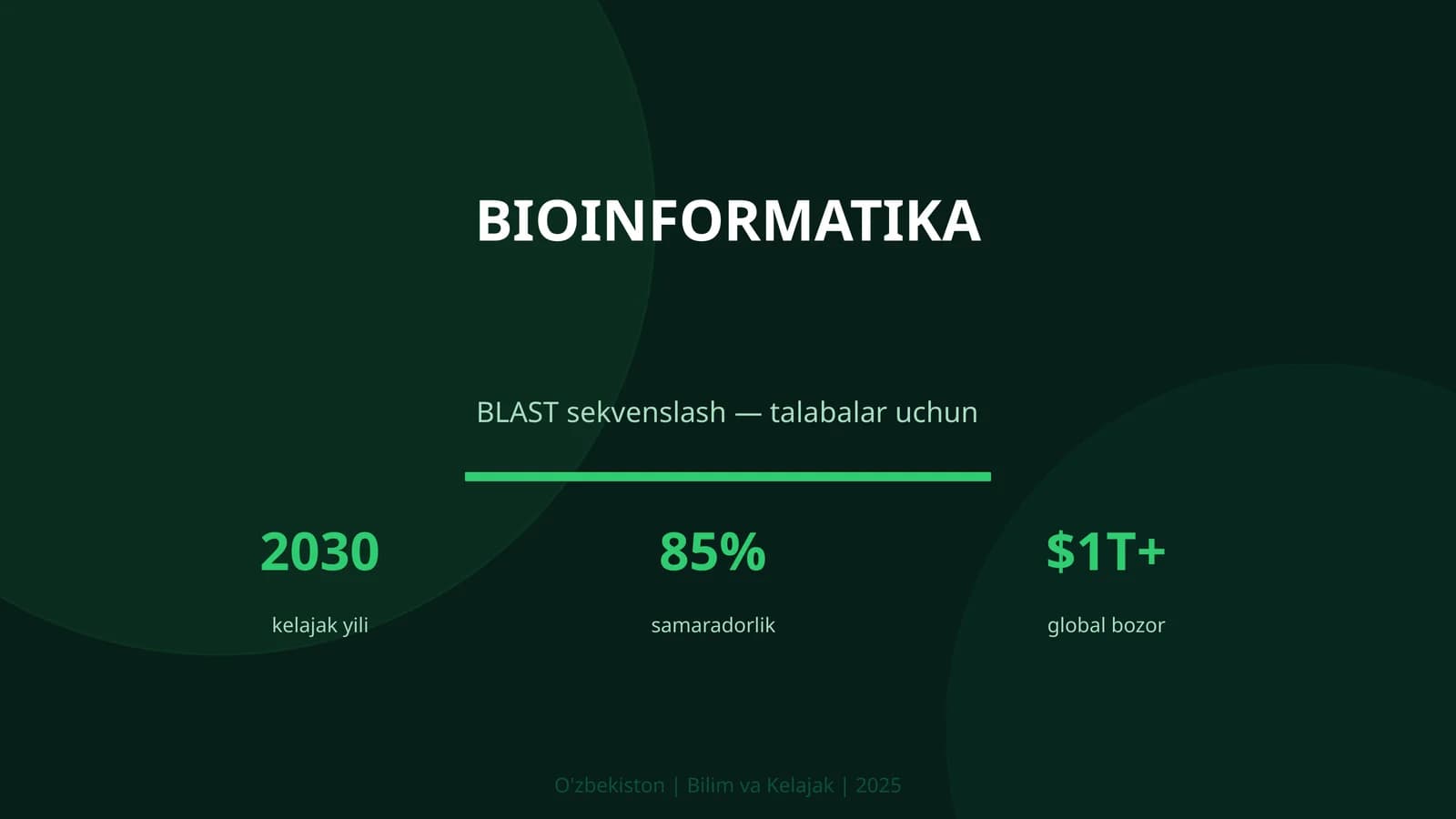 BIOINFORMATIKA