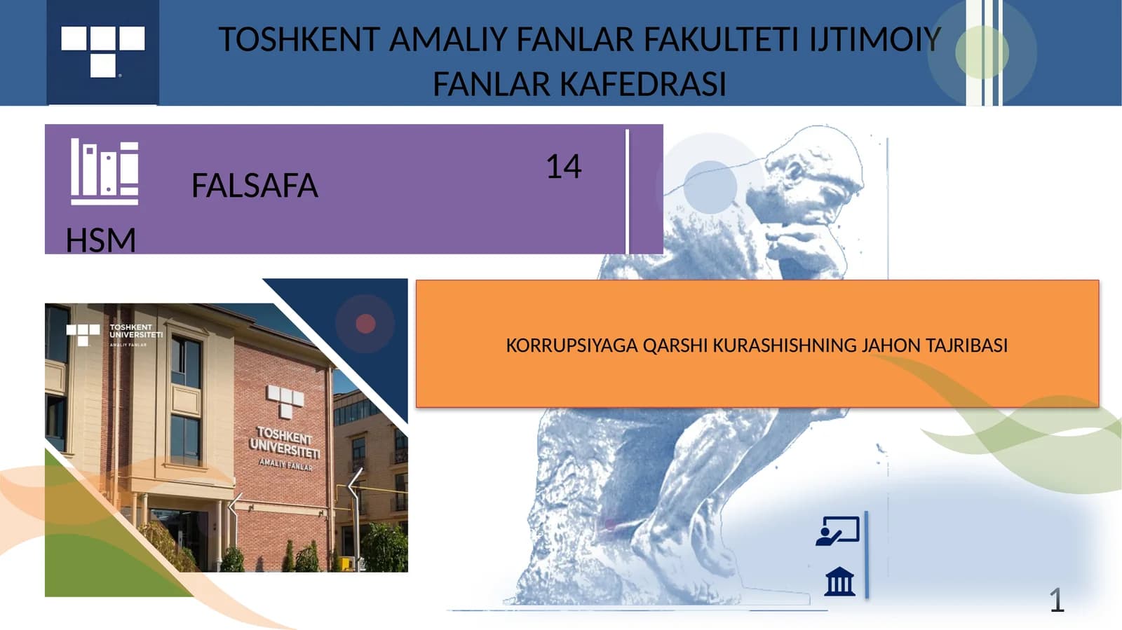 KORRUPSIYAGA QARSHI KURASHISHNING JAHON TAJRIBASI