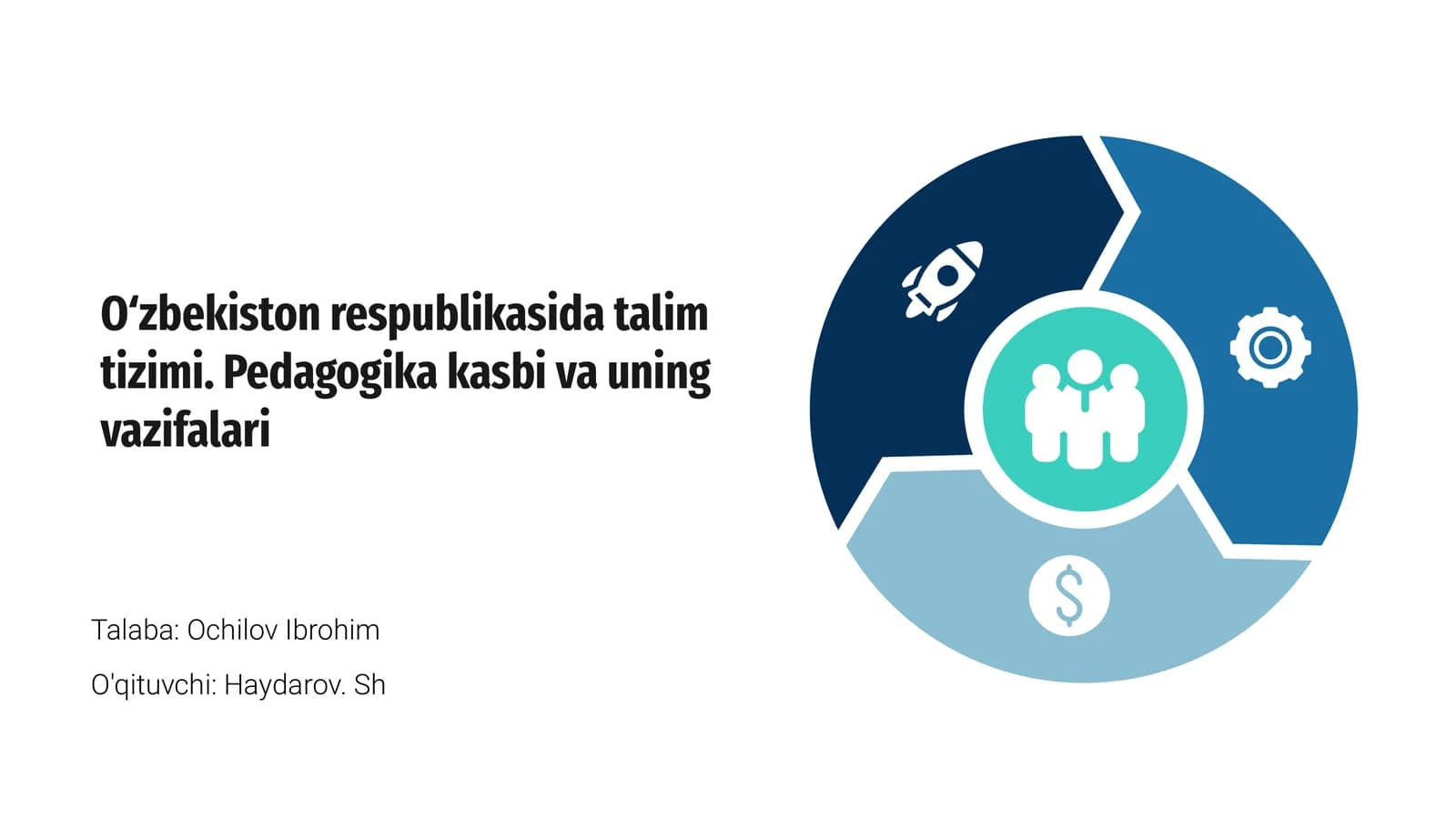Pedagogika kasbi va uning vazifalari