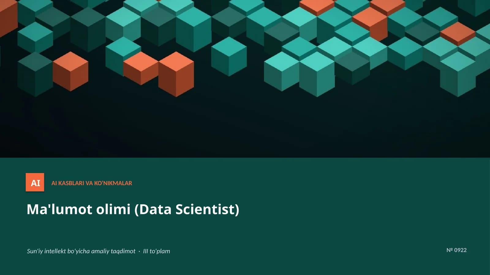 AI KASBLARI VA KO'NIKMALAR