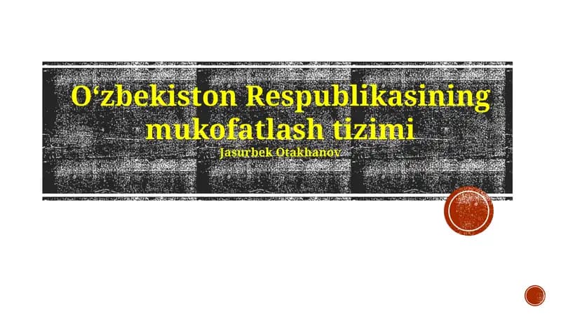 O'zbekiston Respublikasining mukofat tizimi
