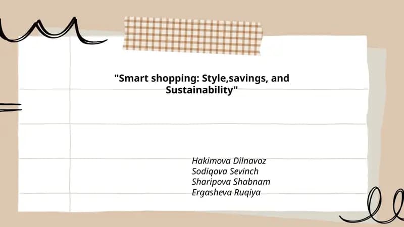 Smart Shopping