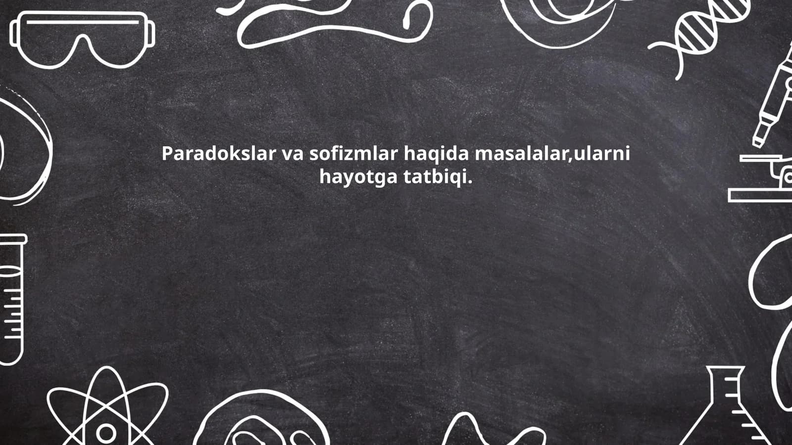 Paradokslar va Sofizmlar