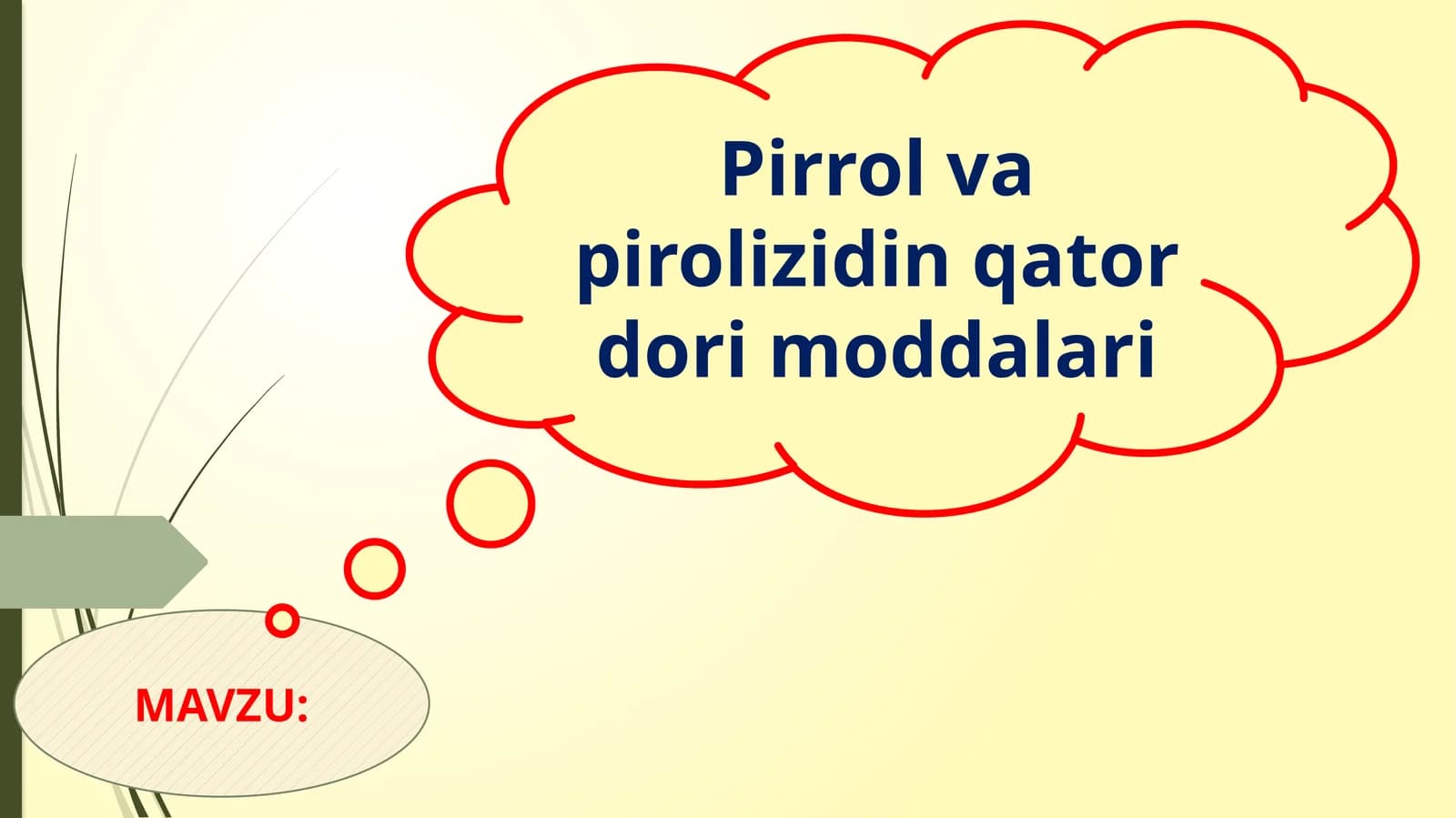 Pirrol va pirolizidin qator dori moddalari